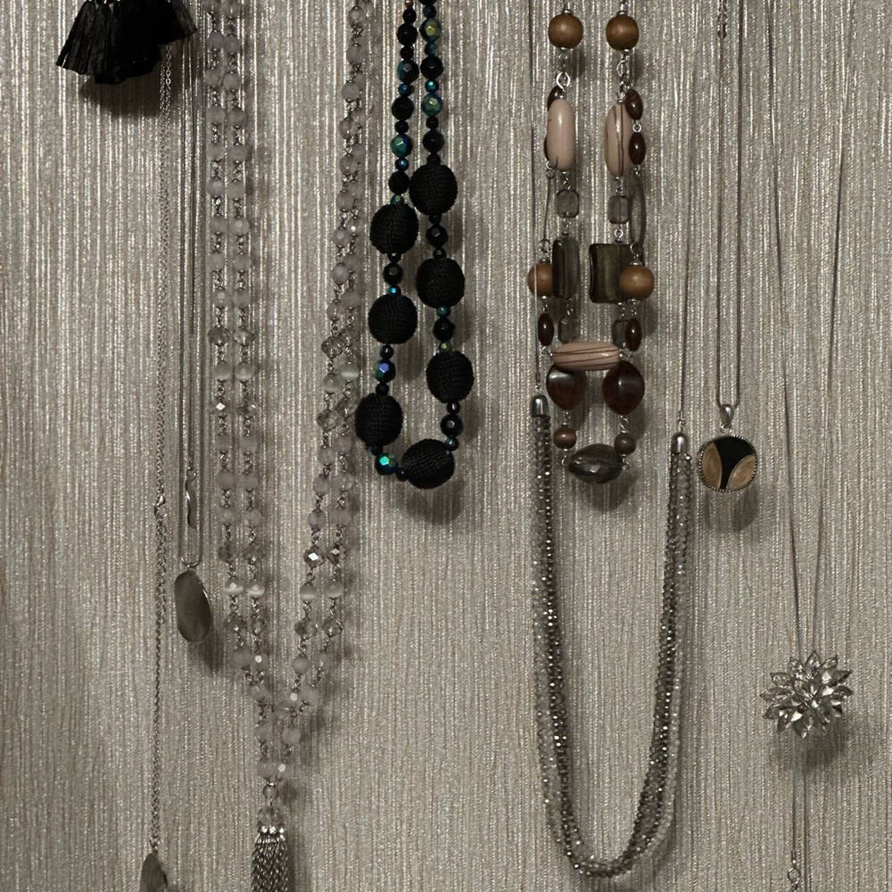 8 Necklaces & 7 Earrings